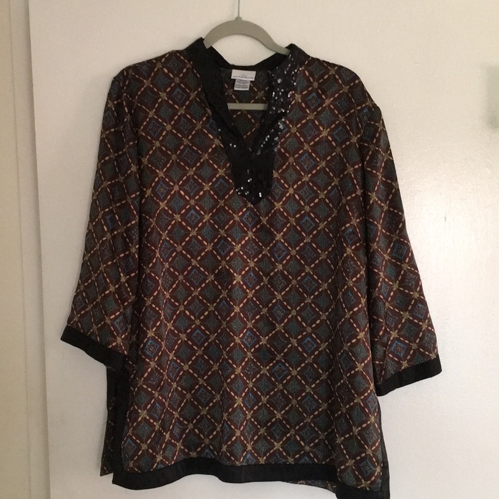 Asian inspired top